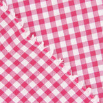 Seersucker Cuadros Rosa Intenso - Ribes y Casals