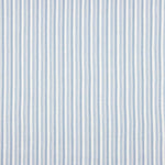 Blue and White Striped Cotton Bambula - Ribes y Casals