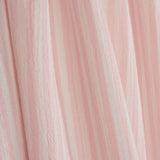 Pink and White Striped Cotton Gauze - Ribes y Casals