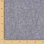 Linen and Cotton Stripes Natural Grey - Ribes y Casals