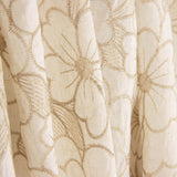 Raw Cotton Voile with Beige Embroidery - Ribes y Casals