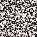 Black Floral Print Viscose - Ribes y Casals