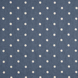 Chambray Cotton Embroidered Polka Dots - Ribes y Casals