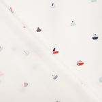 Poplin Cotton Printed with Boats - Ribes y Casals