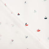 Poplin Cotton Printed with Boats - Ribes y Casals