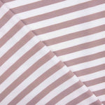 Pink and White Striped Cotton Sweater - Ribes y Casals