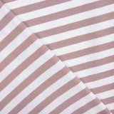 Pink and White Striped Cotton Sweater - Ribes y Casals