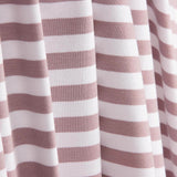 Pink and White Striped Cotton Sweater - Ribes y Casals