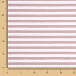 Pink and White Striped Cotton Sweater - Ribes y Casals