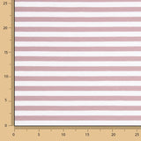 Pink and White Striped Cotton Sweater - Ribes y Casals