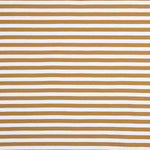 Brown and White Striped Cotton Knit - Ribes y Casals