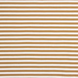 Brown and White Striped Cotton Knit - Ribes y Casals