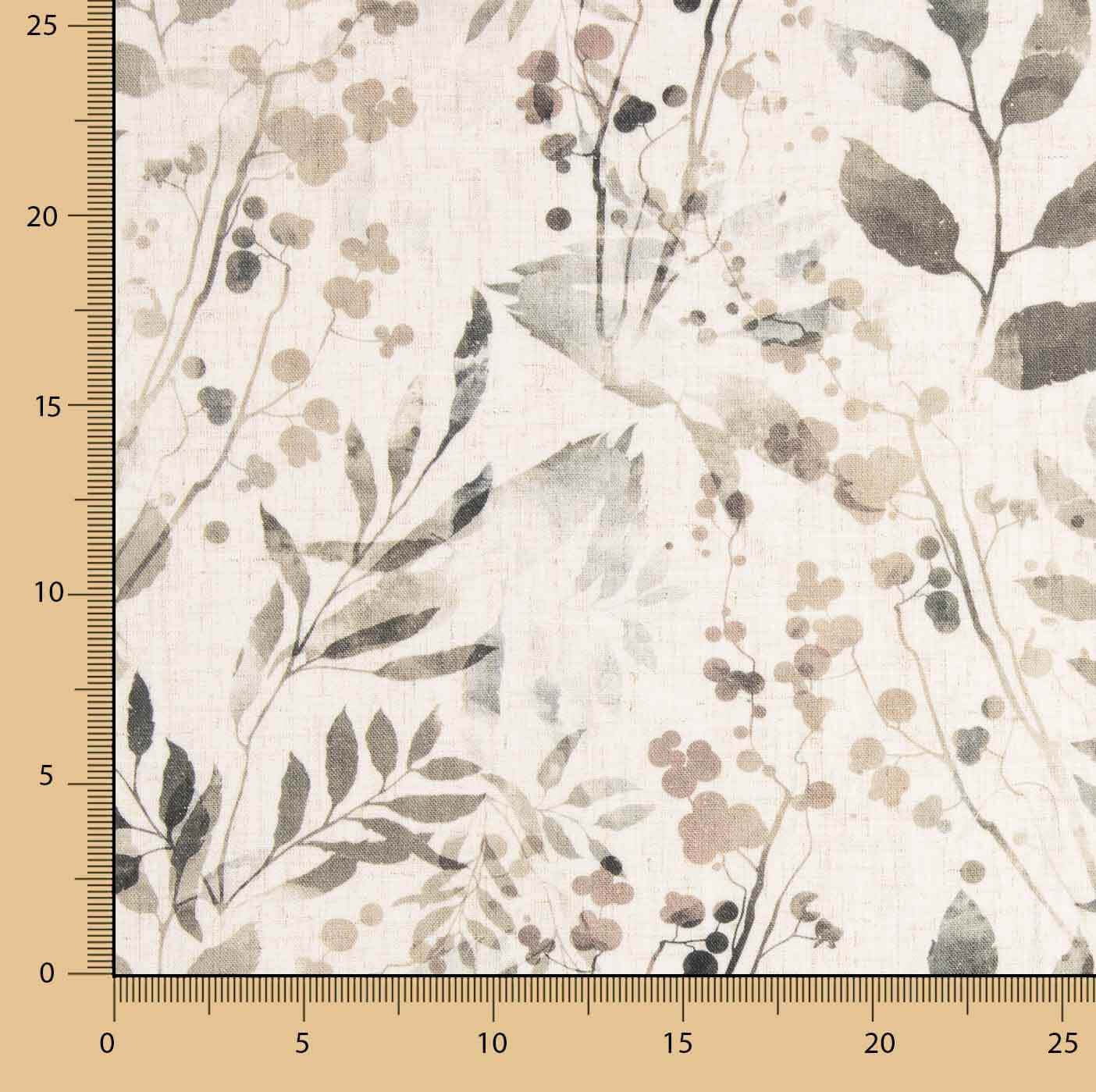 Linen with Viscose Digital Floral Print - Ribes y Casals