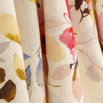 Linen with Viscose Watercolour Floral Print - Ribes y Casals
