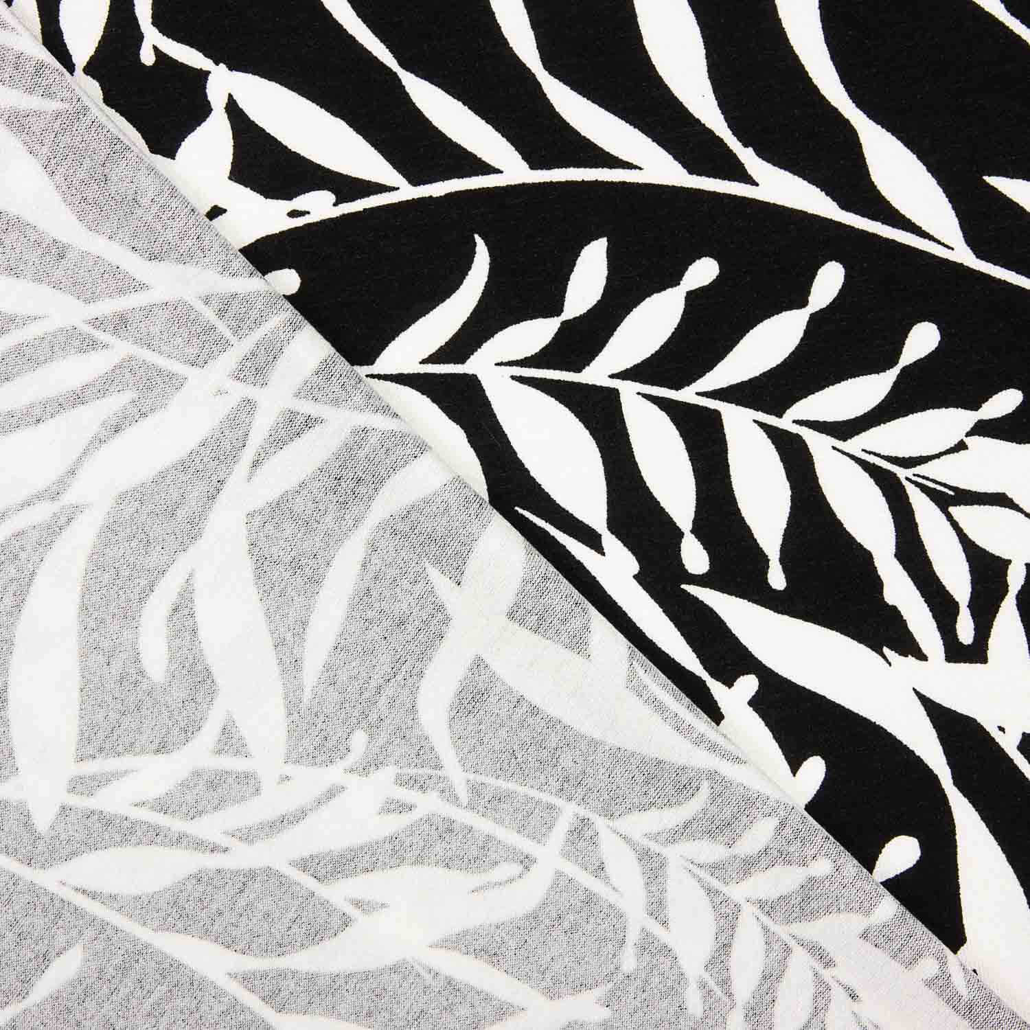 Viscose Dot Black and White Graphic Sheets - Ribes y Casals