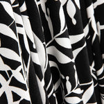 Viscose Dot Black and White Graphic Sheets - Ribes y Casals