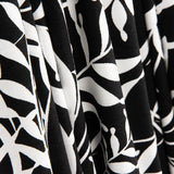 Viscose Dot Black and White Graphic Sheets - Ribes y Casals
