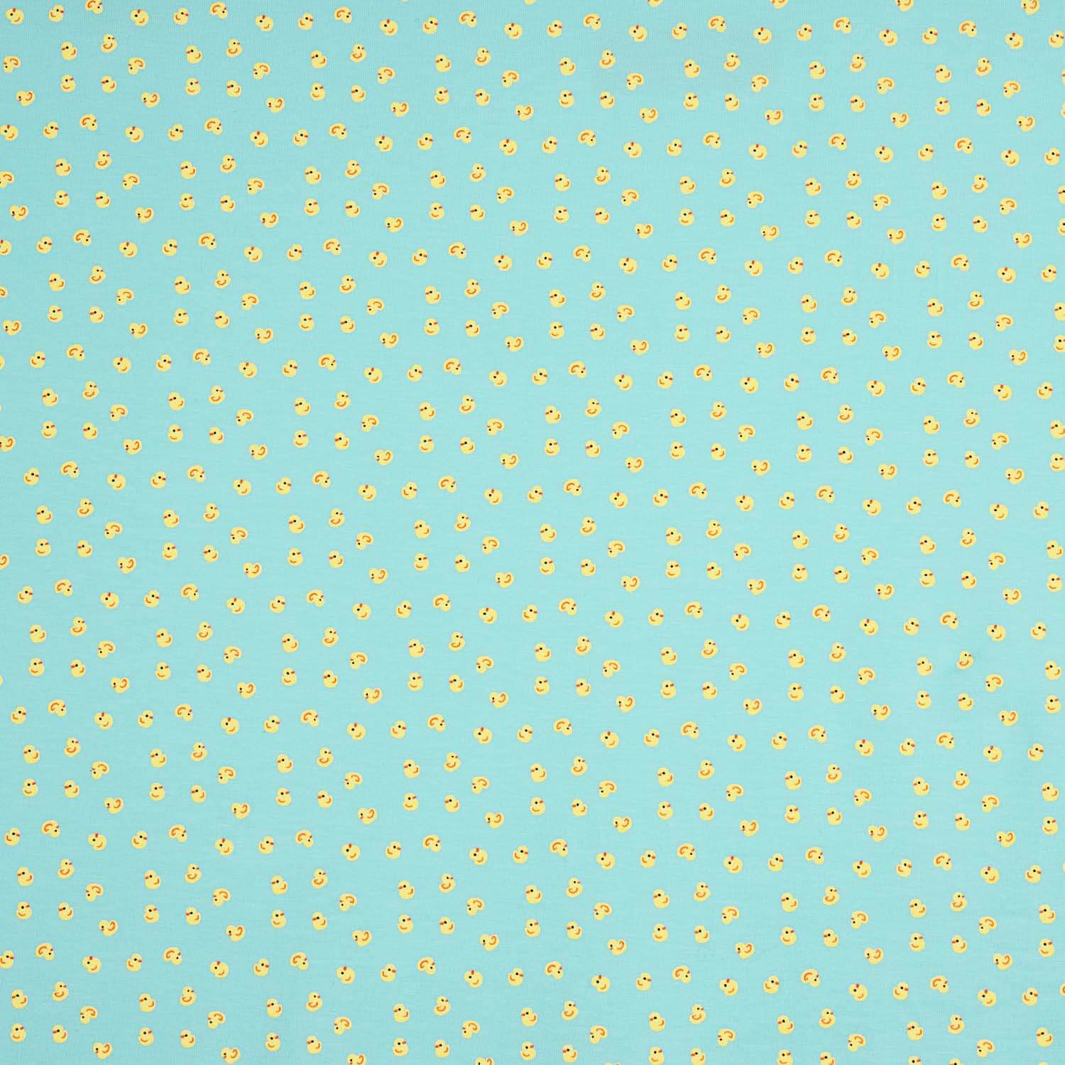 Little Ducks Aqua Cotton Dot - Ribes y Casals