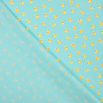 Little Ducks Aqua Cotton Dot - Ribes y Casals