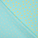 Little Ducks Aqua Cotton Dot - Ribes y Casals