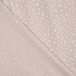 Snowy Beige Cotton Dot - Ribes y Casals