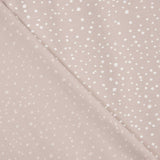 Snowy Beige Cotton Dot - Ribes y Casals