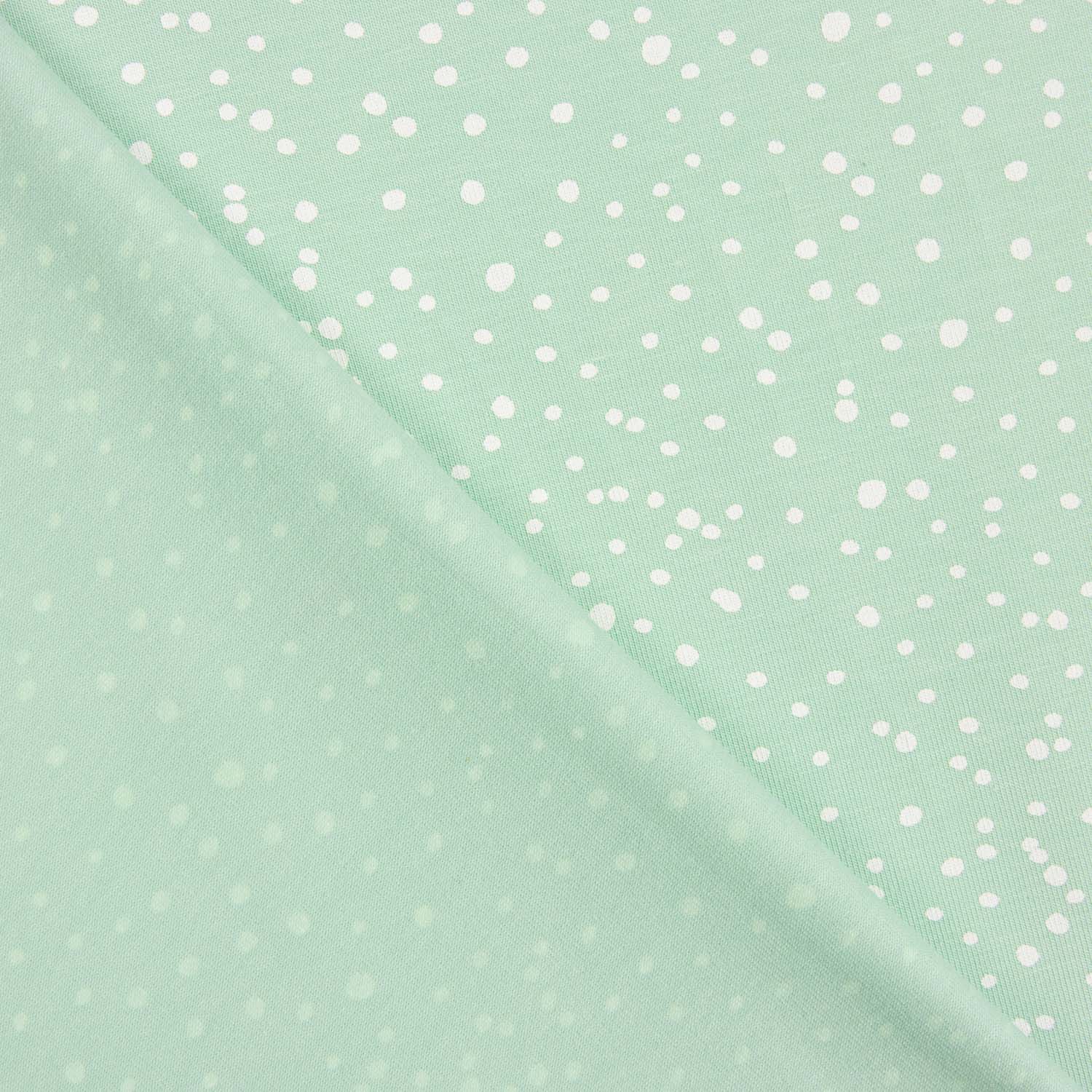 Snowy Green Water Cotton Dot - Ribes y Casals