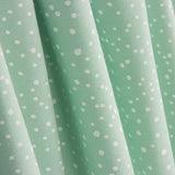 Snowy Green Water Cotton Dot - Ribes y Casals
