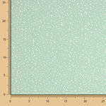 Snowy Green Water Cotton Dot - Ribes y Casals