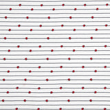 Ladybug Navy Cotton Dot - Ribes y Casals