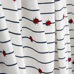 Ladybug Navy Cotton Dot - Ribes y Casals