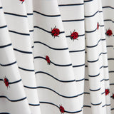 Ladybug Navy Cotton Dot - Ribes y Casals