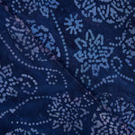 Blue Batik Cotton Knit - Ribes y Casals