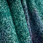 Green and Purple Batik Cotton Dot - Ribes y Casals