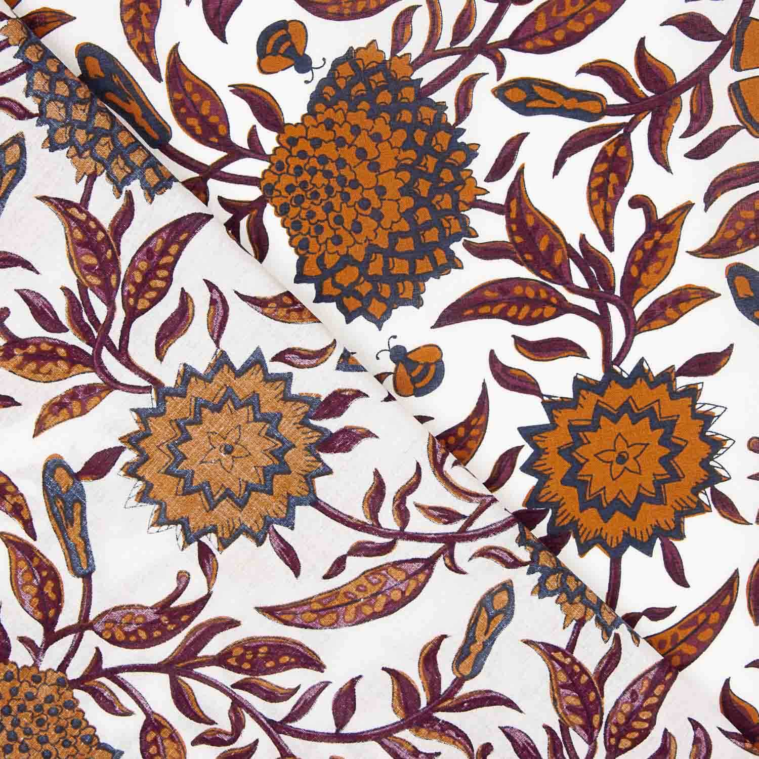 Jaipur Ivory Cotton Poplin - Ribes y Casals