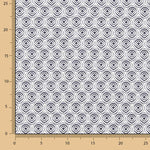 Jaipur Geo Navy Cotton Poplin - Ribes y Casals