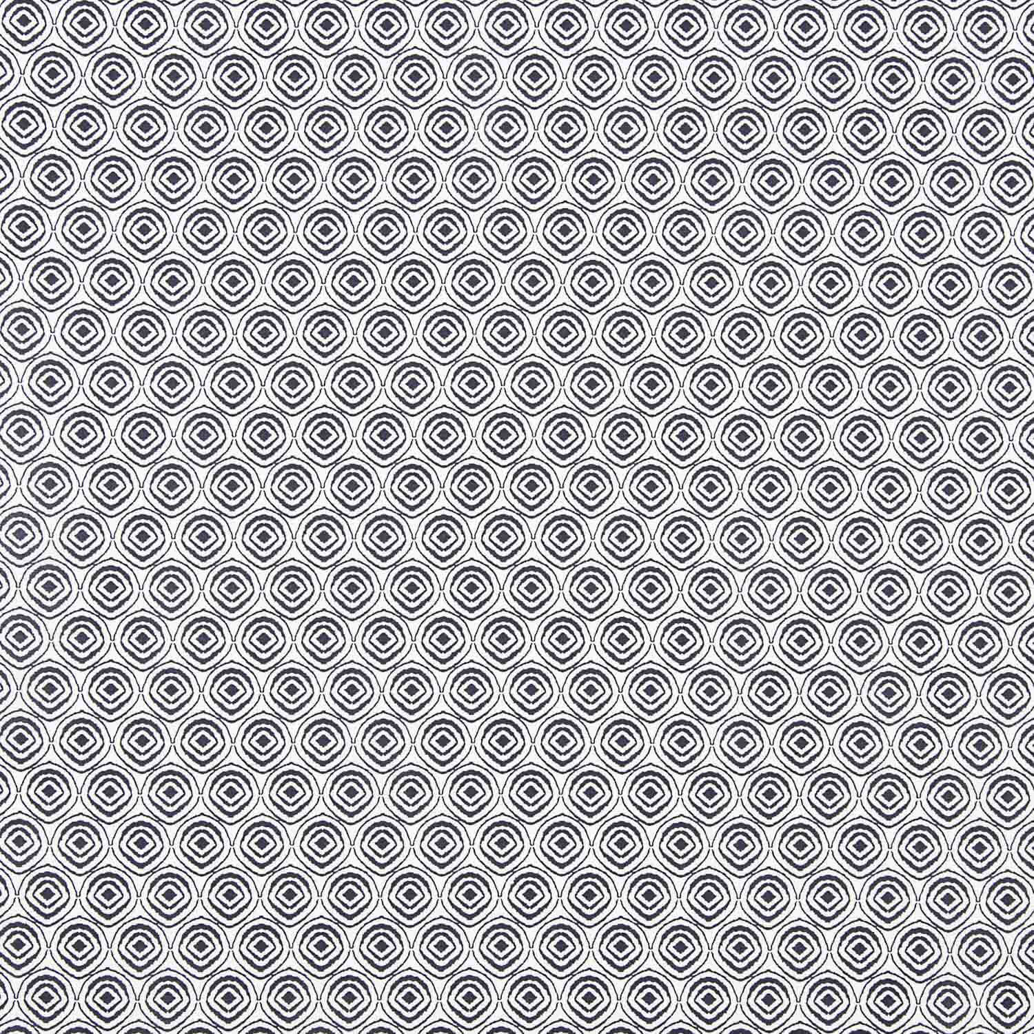 Jaipur Geo Navy Cotton Poplin - Ribes y Casals