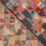 Multicoloured Geometric Patchwork Tapestry - Ribes y Casals