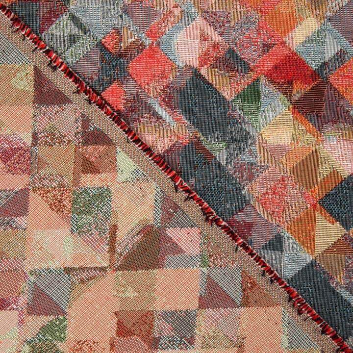 Multicoloured Geometric Patchwork Tapestry - Ribes y Casals