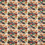 Multicoloured Retro Mosaic Tapestry - Ribes y Casals