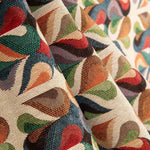 Multicoloured Retro Mosaic Tapestry - Ribes y Casals