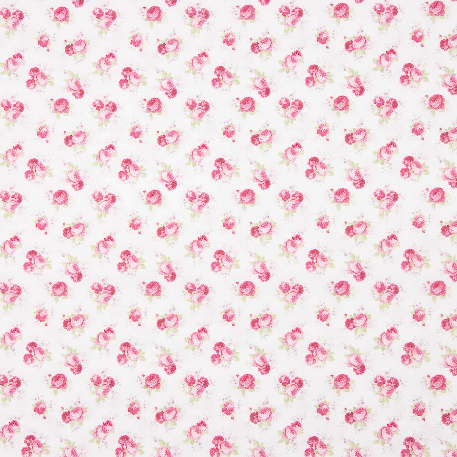 Pink Gem Printed Percale - Ribes y Casals