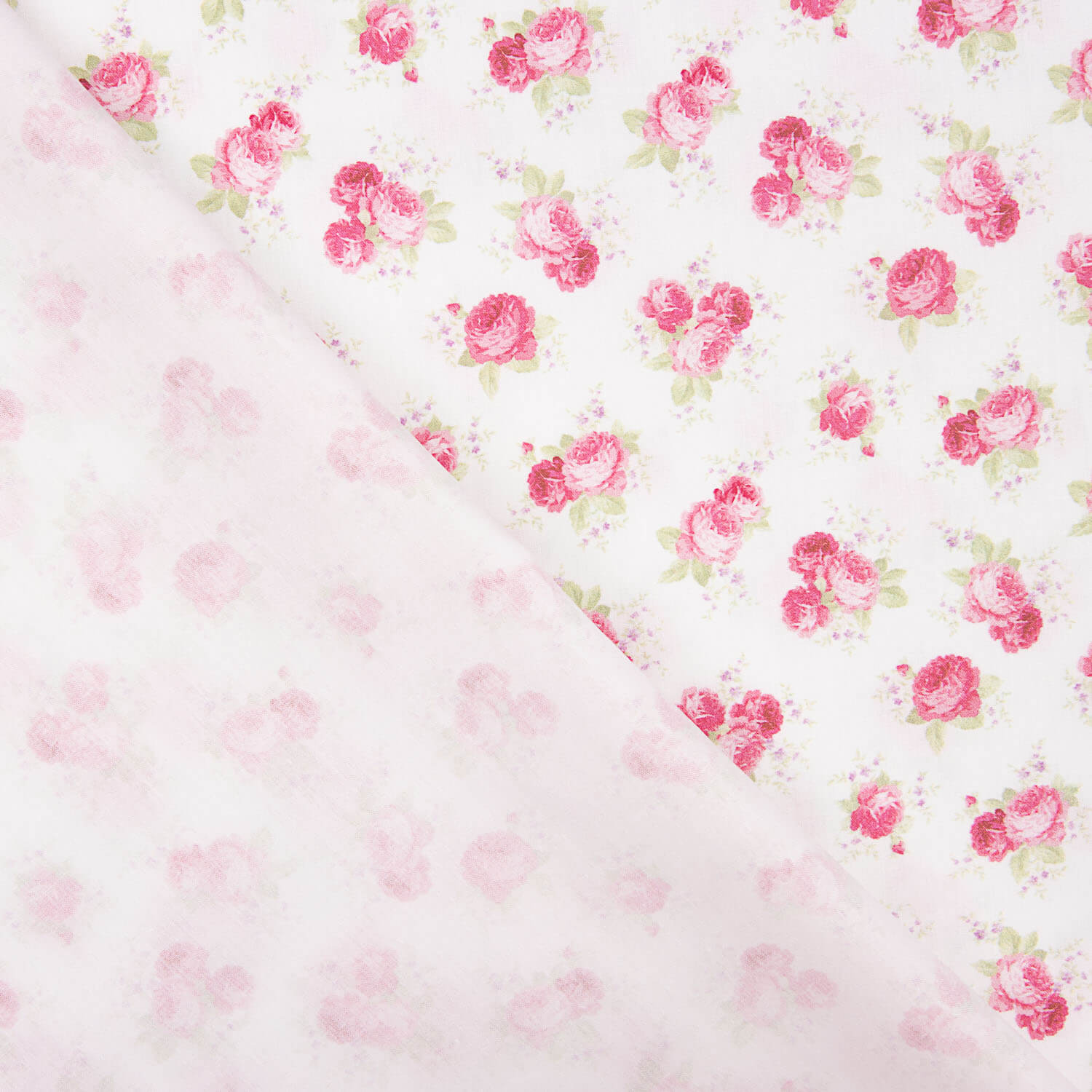 Pink Gem Printed Percale - Ribes y Casals