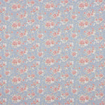 Nuria Blue Printed Percale - Ribes y Casals