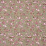 Green Silke Printed Percale - Ribes y Casals