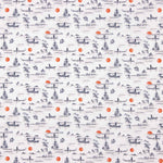 Yong Red Printed Percale - Ribes y Casals