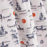 Yong Red Printed Percale - Ribes y Casals