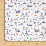 Yong Red Printed Percale - Ribes y Casals