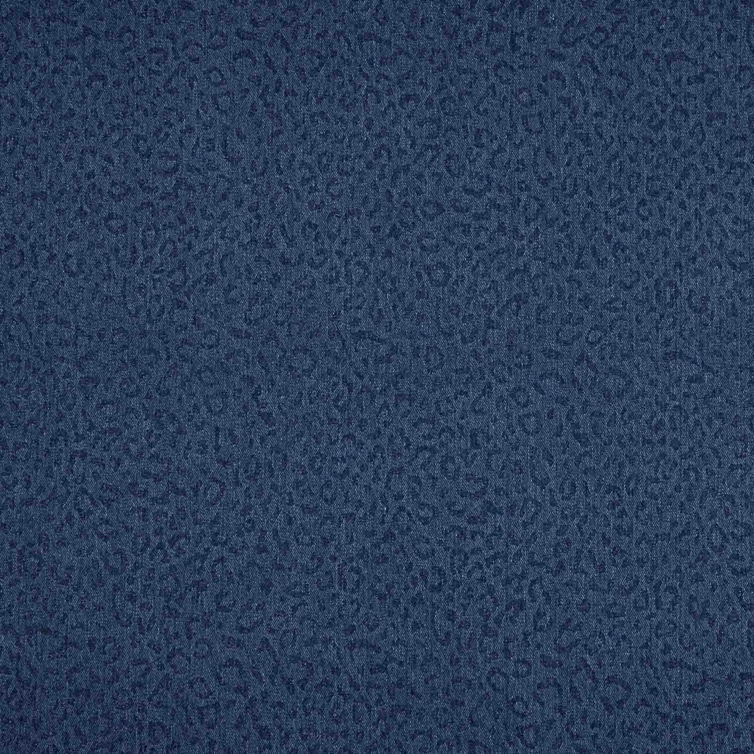 Indigo Blue Leopard Stretch Jeans - Ribes y Casals