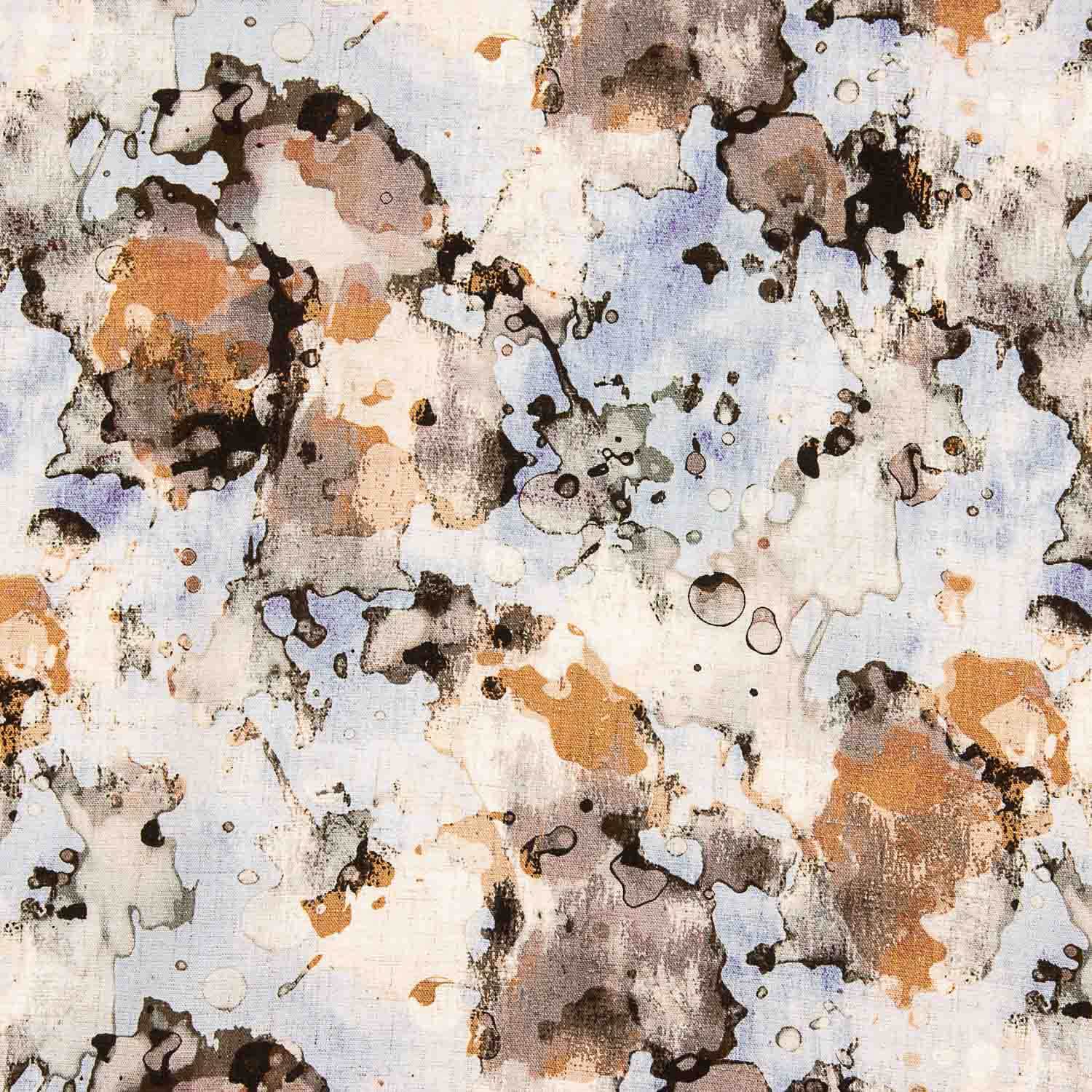 Linen Viscose Abstract Print Matt - Ribes y Casals